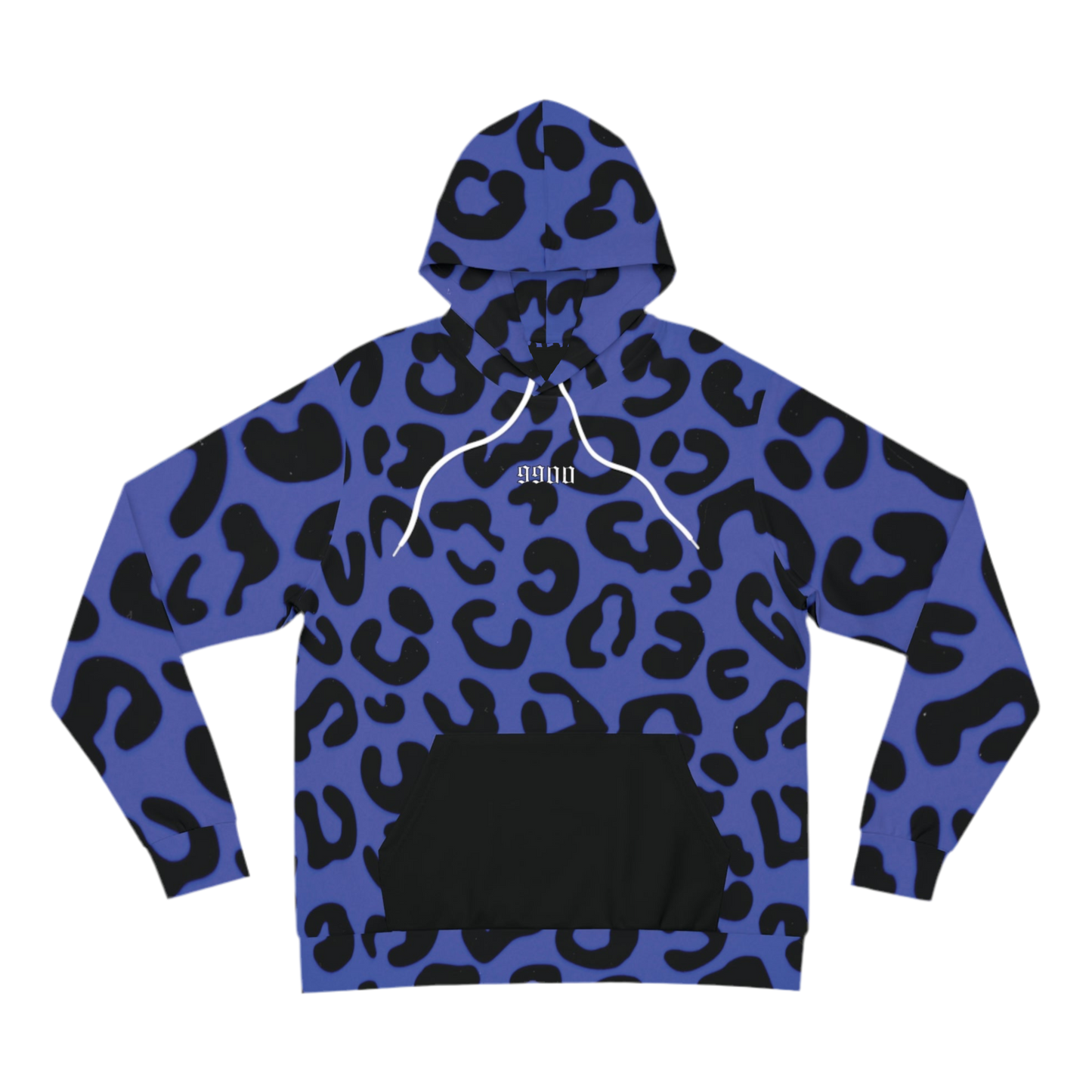 Black and purple leopard 9900 hoodie