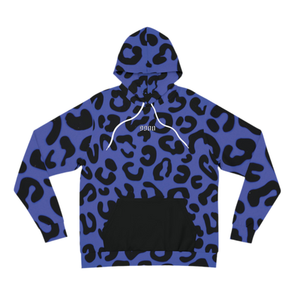 Black and purple leopard 9900 hoodie