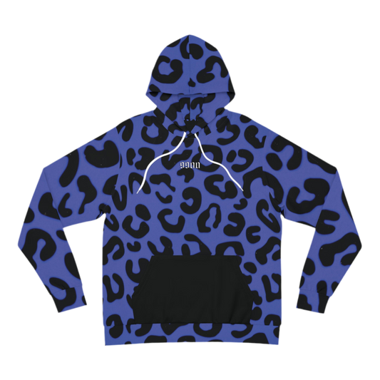 Black and purple leopard 9900 hoodie